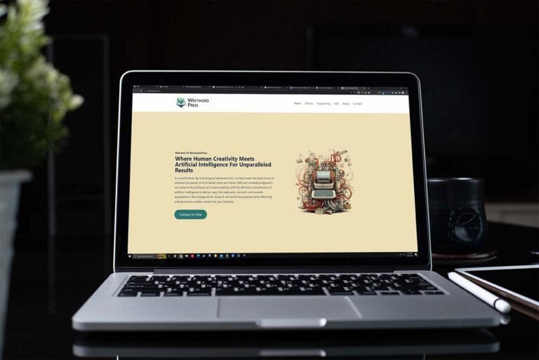 WestWord Press Homepage